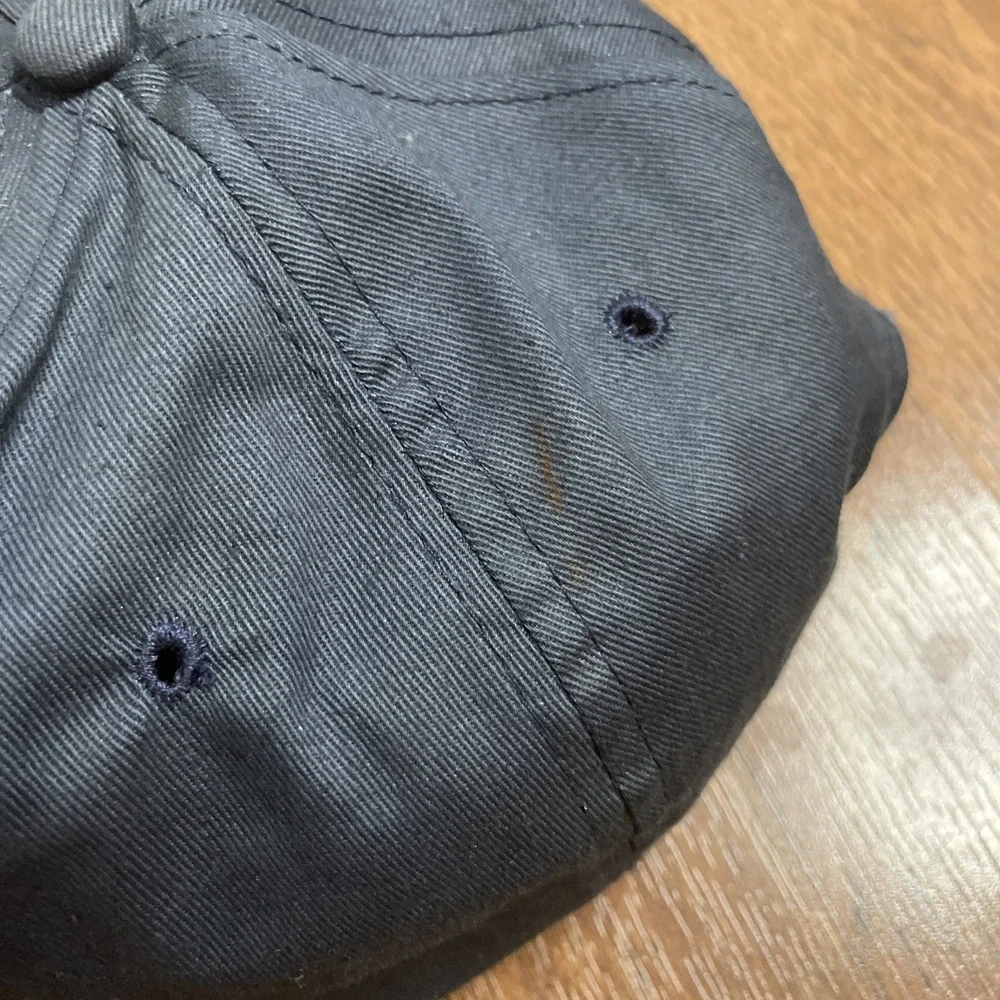 VINTAGE Seagrams VO Hat White And Blue Adjustable SnapBack